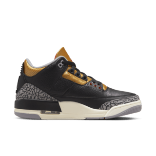 วันเปิดตัว Air Jordan 3 "Black Gold" ผู้หญิง (CK9246-067)