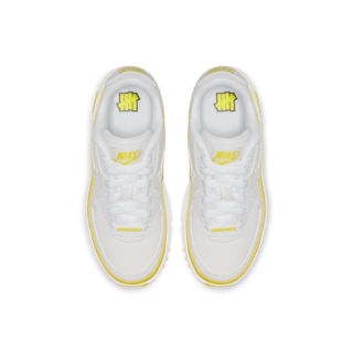 Little Kids' Air Max 90 x Undefeated 'White/Opti Yellow' Release Date