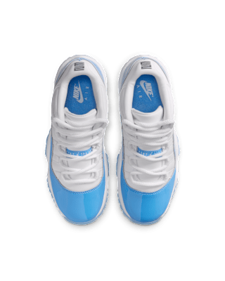 Big Kids' Air Jordan 11 Low 'University Blue' (FV5121-100) Release Date 