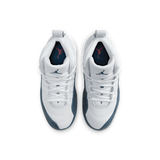 Little Kids' Jordan 12 'French Blue and White' (151186-114)