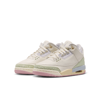 Big Kids' Air Jordan 3 'Sail and Jade Aura' Release Date