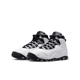 Big Kids' Air Jordan 10 'Light Steel Grey' (IB7359-104)