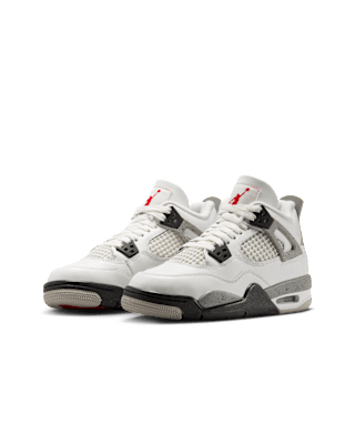 Big Kids' Air Jordan 4 'White Cement' (IB4171-100)