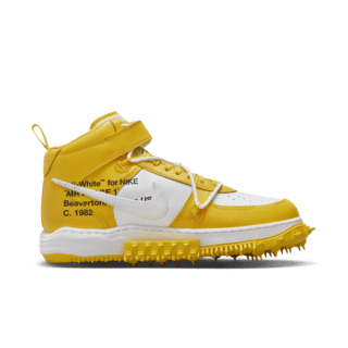 Air Force 1 Mid x Off-White™ 'White and Varsity Maize' (DR0500-101