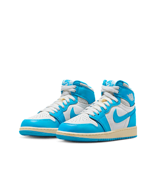 Big Kids' Air Jordan 1 High OG 'UNC Reimagined' (FD1437-402) Release Date 