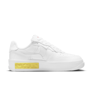 【NIKE公式】レディース エア フォース 1 フォンタンカ 'White Yellow' (DA7024-101 / W AF 1 FONTANKA)