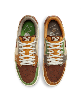 Fecha de lanzamiento del Air Jordan 1 Low OG "Flax and Oil Green" (DZ7292-200)