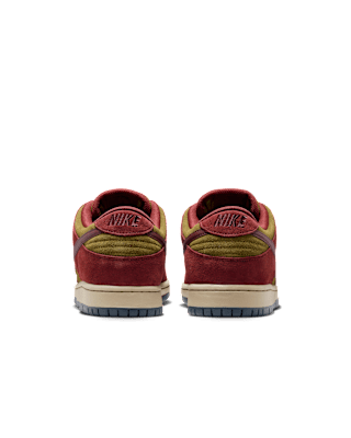 Nike SB Dunk Low Pro 'Dark Team Red and Olive Flak' (HQ1625-600) Release Date 
