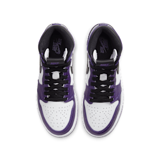 Big Kids' Air Jordan 1 ‘Court Purple' Release Date