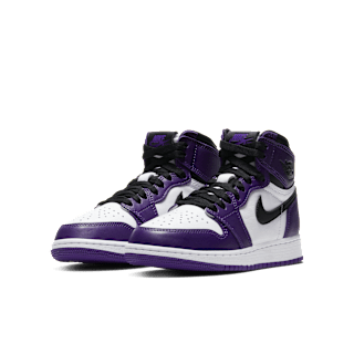Big Kids' Air Jordan 1 ‘Court Purple' Release Date