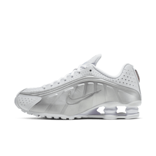 วันเปิดตัว Shox R4 "White and Metallic Silver" (AR3565-101)