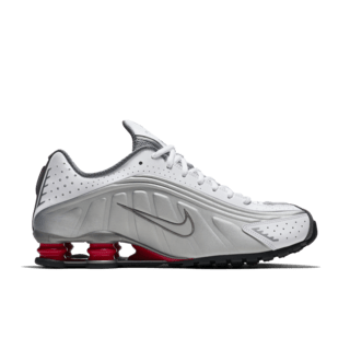 Nike Shox R4 'White & Comet Red & Metallic Silver' Release Date