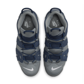 Nike Air More Uptempo 'Cool Grey & Midnight Navy & White' Release Date