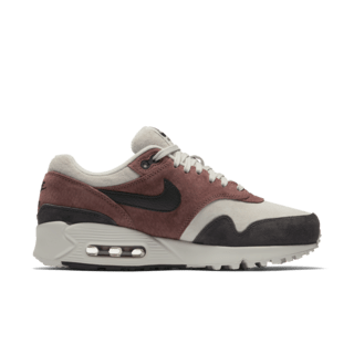 Women's Air Max 90/1 'Red Sepia & Oil Grey' Release Date