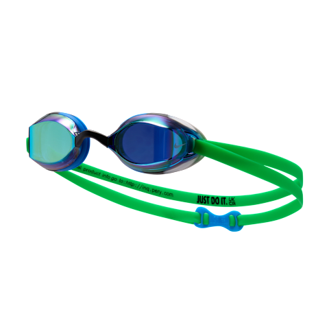 Детские зеркальные очки для плавания Nike Swim Legacy, цвет: Золотой