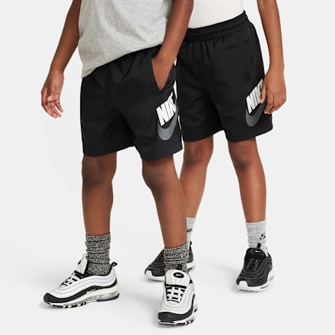Детские шорты Nike Sportswear Woven, цвет: Чёрный