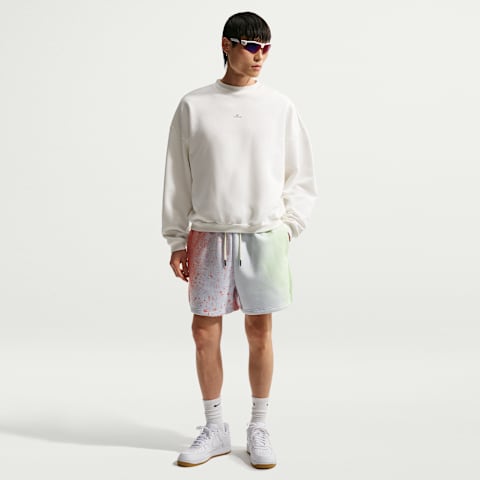 Мужские шорты Nike Standard Issue Therma-FIT Fleece Basketball 5" Shorts, цвет: Серый / Оранжевый