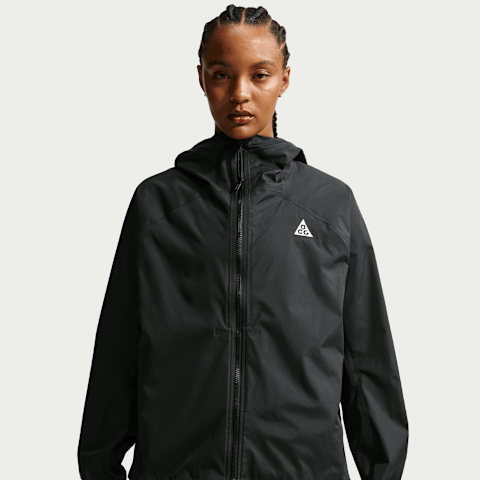 Женская куртка Nike ACG Phantazma Storm-FIT ADV, цвет: Чёрный / Снежный белый