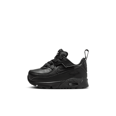 Детские кроссовки Nike Air Max 90 EasyOn Little Kids' Shoes, цвет: Чёрный