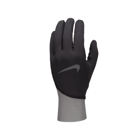 Мужские беговые перчатки Nike Pacer Therma-FIT средней плотности, цвет: Чёрный