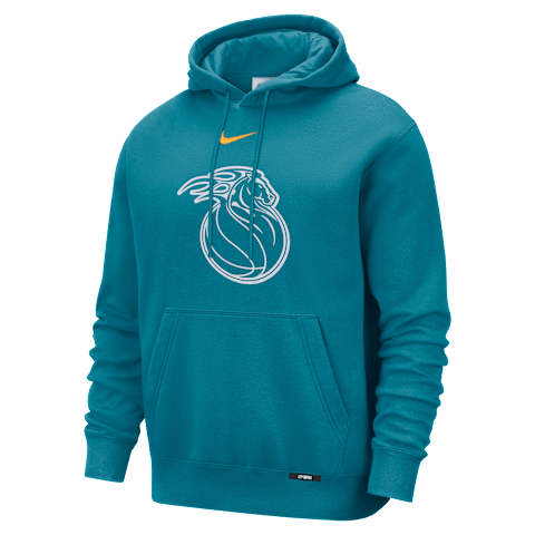 Мужское худи Nike Detroit Pistons City Edition Club, цвет: Blustery