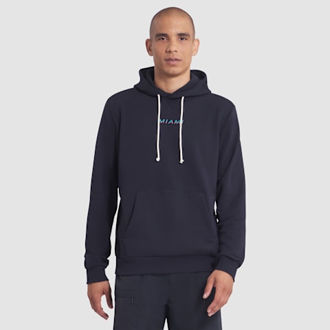 Мужское худи Nike Dri-FIT NFL Miami Dolphins Rivalries Collection Sideline, цвет: Тёмно-синий