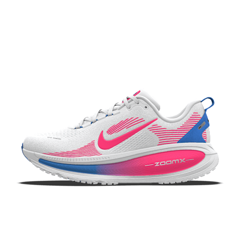 Женские кроссовки Nike Vomero 18 By You Custom Road Running, цвет: Разноцветный