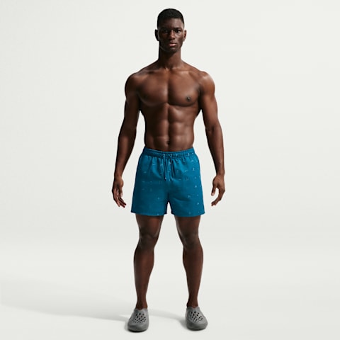 Мужские плавательные шорты Nike Swim Breaker, 5", на полной подкладке, цвет: Зелёный
