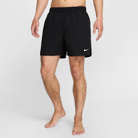 Мужские плавательные шорты Nike Swim Breaker Essential, 3", со вшитыми трусами, цвет: Чёрный