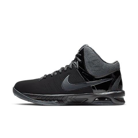 Мужские кроссовки Nike Air Visi Pro VI Nubuck Basketball, цвет: Чёрный / Антрацитовый