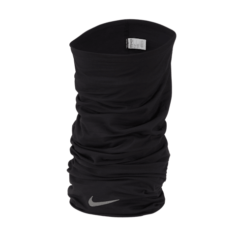 Бафф для шеи Nike Dri-FIT, цвет: Чёрный / Серебряный