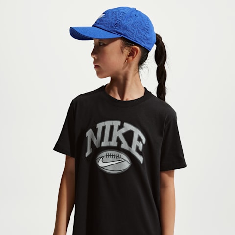 Детская футболка Nike для американского футбола, цвет: Чёрный