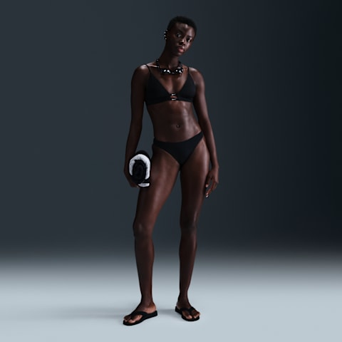 Низ бикини Sling — Nike, цвет: Чёрный