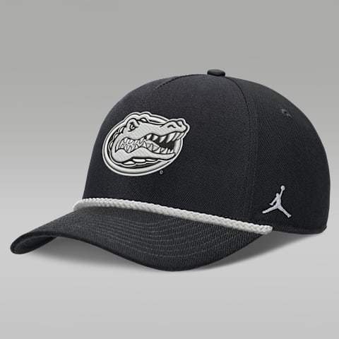 Мужская регулируемая кепка Jordan Brand Florida Sideline Rope Rise, цвет: Чёрный