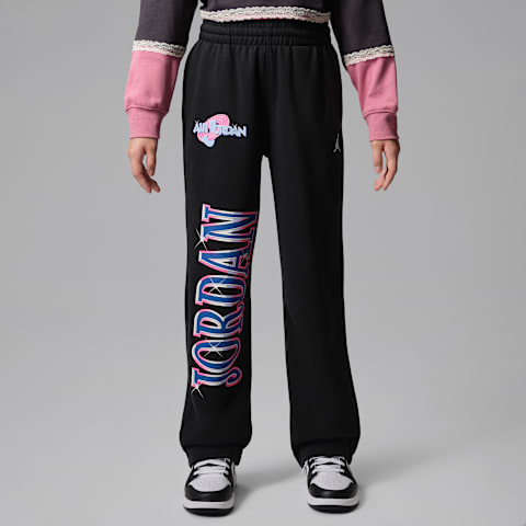 Детские брюки Jordan Space Jam 30 Fleece, цвет: Чёрный