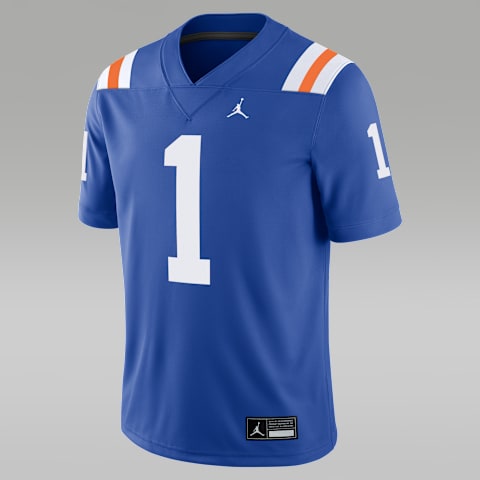 Мужские топы Florida Jordan Brand Dri-FIT College Game Jersey, цвет: Королевский синий