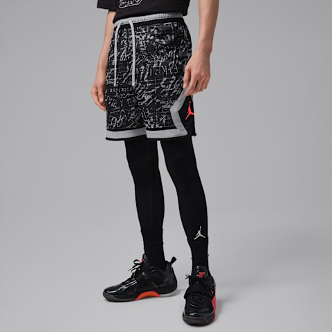 Мужские баскетбольные шорты Nike Tatum Sport Diamond Dri-FIT, цвет: Чёрный / Серый