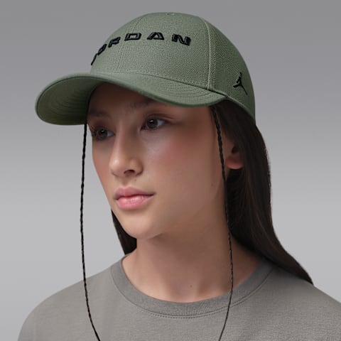 Детская кепка Jordan Structured Strapback, цвет: Vintage Lichen