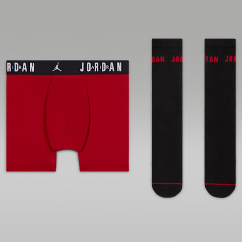Трусы Dri-FIT для детей, боксеры, 2 предмета — Jordan, цвет: Красный