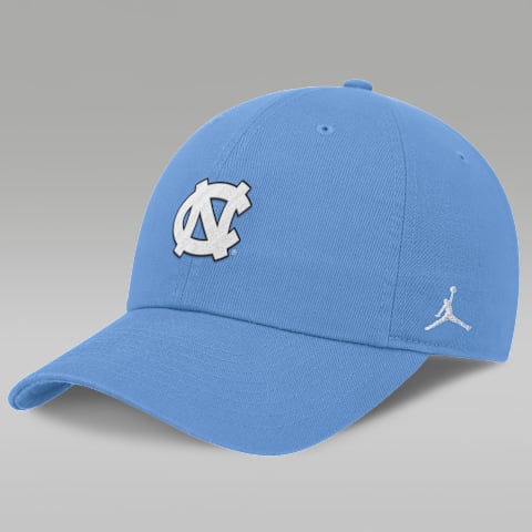 Мужская бейсболка Jordan Brand North Carolina Campus Prep Football Club регулируемая, цвет: Светлый синий
