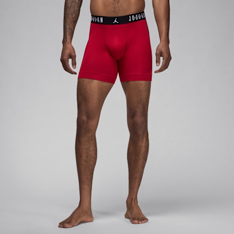 Мужские трусы-боксеры Jordan Flight Cotton Core, набор из 3 шт, цвет: Красный