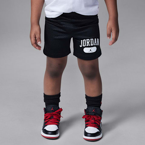 Детские шорты Jordan Mesh P.E. Shorts, цвет: Чёрный