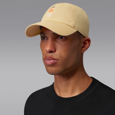 Кепка Jordan Club Adjustable Festival, цвет: Лимонный варёный / Почти чёрный