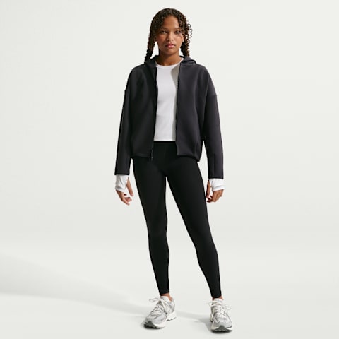 Леггинсы Nike Mavn High-Waisted Full-Length Leggings для девочек, цвет: Чёрный