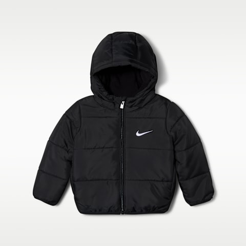 Куртка-пуховик для малышей Nike Essentials Heavyweight, 12-24 мес, цвет: Чёрный
