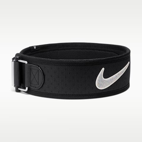 Женский пояс для тяжёлой атлетики Nike, цвет: Чёрный / Белый