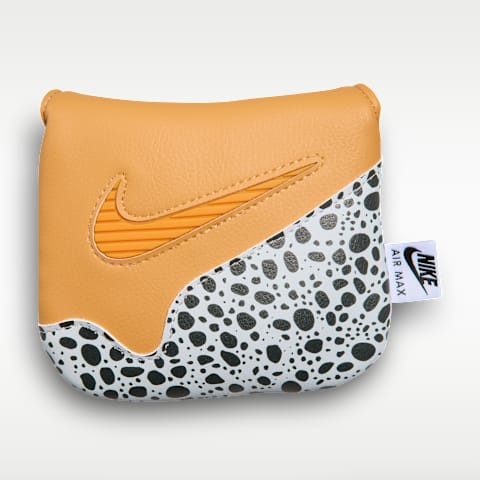 Чехол на клюшку-паттер для гольфа Nike Icon Mallet, цвет: Kumquat/Flax/Kumquat/Kumquat