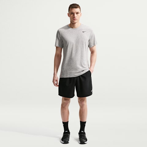 Мужские шорты Nike Form Dri-FIT 5" Unlined Versatile, цвет: Чёрный / Белый