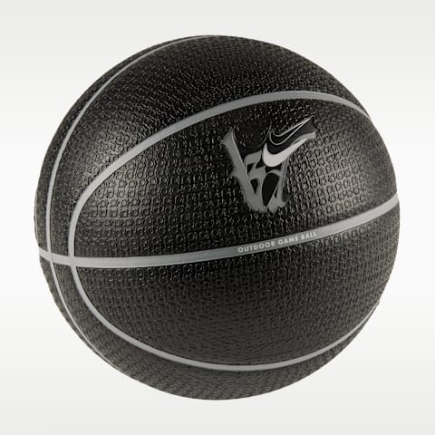 Мяч Nike Kevin Durant Playground Basketball (8 Panel) для детей, цвет: Чёрный / Волчий серый