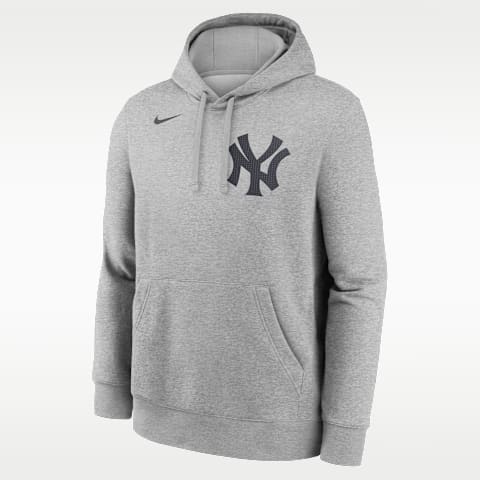 Мужская худи Nike MLB Aaron Judge New York Yankees Club, цвет: Серый